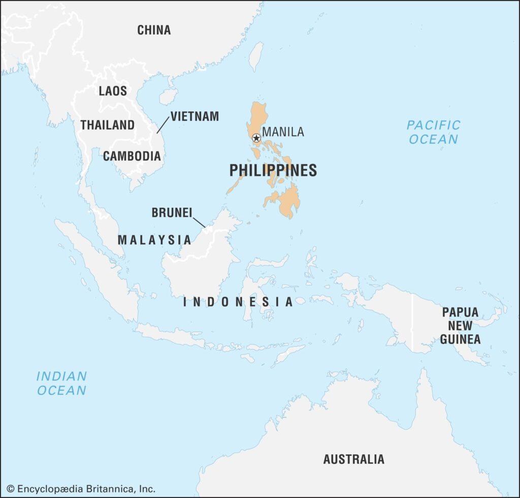 Location of the Philippines ias toppers