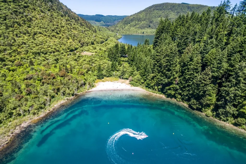 Major 'magnetic anomaly' discovered deep below Lake Rotorua