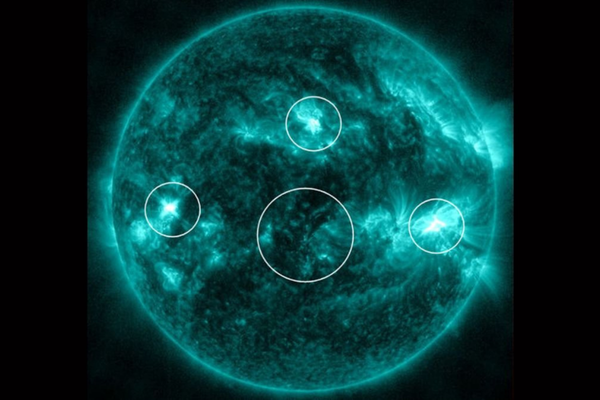 Sympathetic Solar Flares IAS Toppers