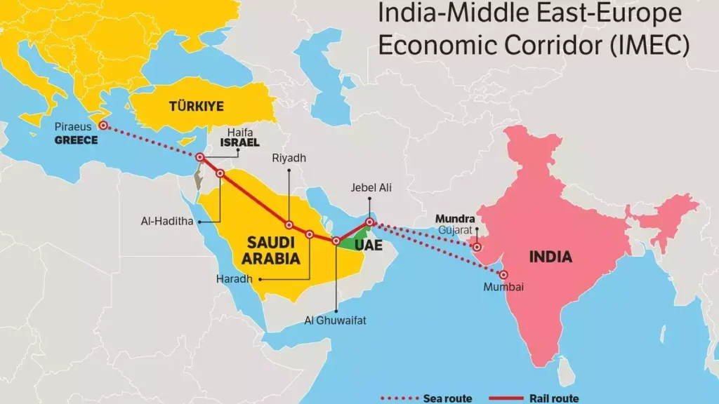 India Middle East Europe Economic Corridor IMEC 1