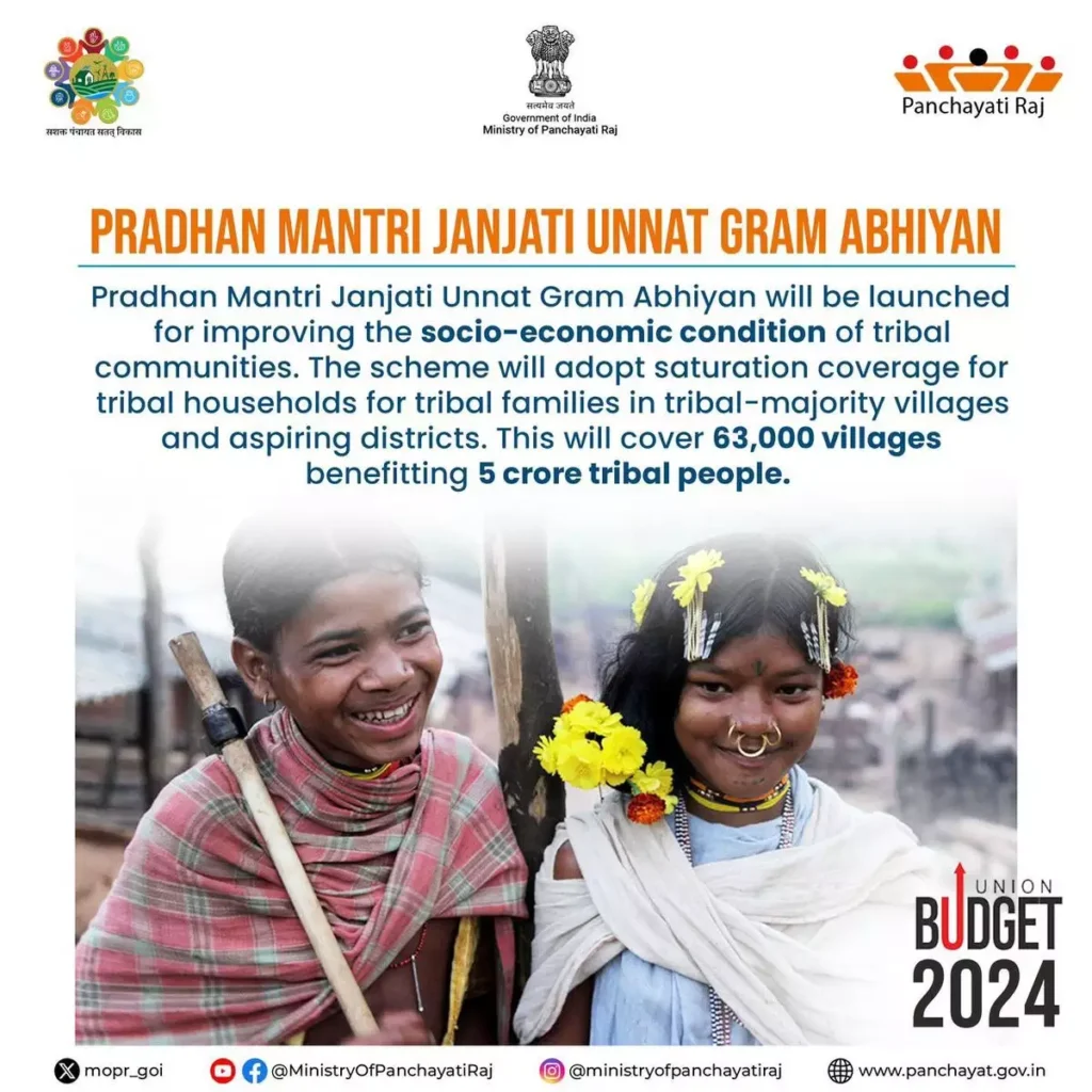 Pradhan Mantri Janjatiya Unnat Gram Abhiyan PM JUGA 1