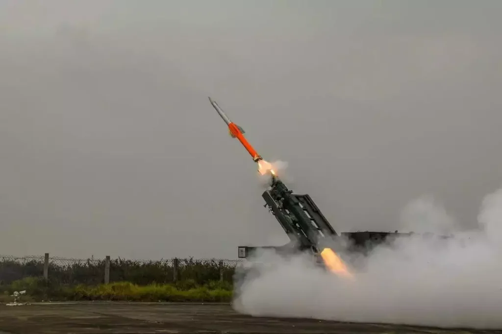 Vertical Launch Short Range Surface to Air Missile